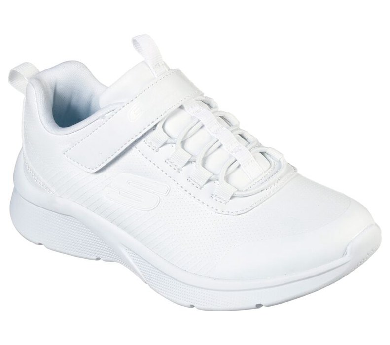 Skechers Flickor Vita Sneakers - Microspec - Classroom Cutie - Sverige (YFVNU-9304)